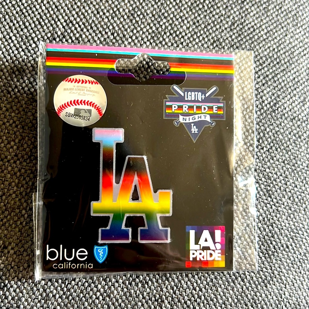 Los Angeles Dodgers LGBTQ+ Pride Night Pin
